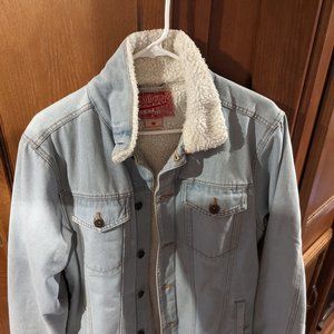 Brooklyn Fur-Lined Denim Jacket